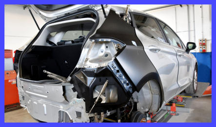 Carrozzeria Tiziano Tarondo riparazione parti danneggiate